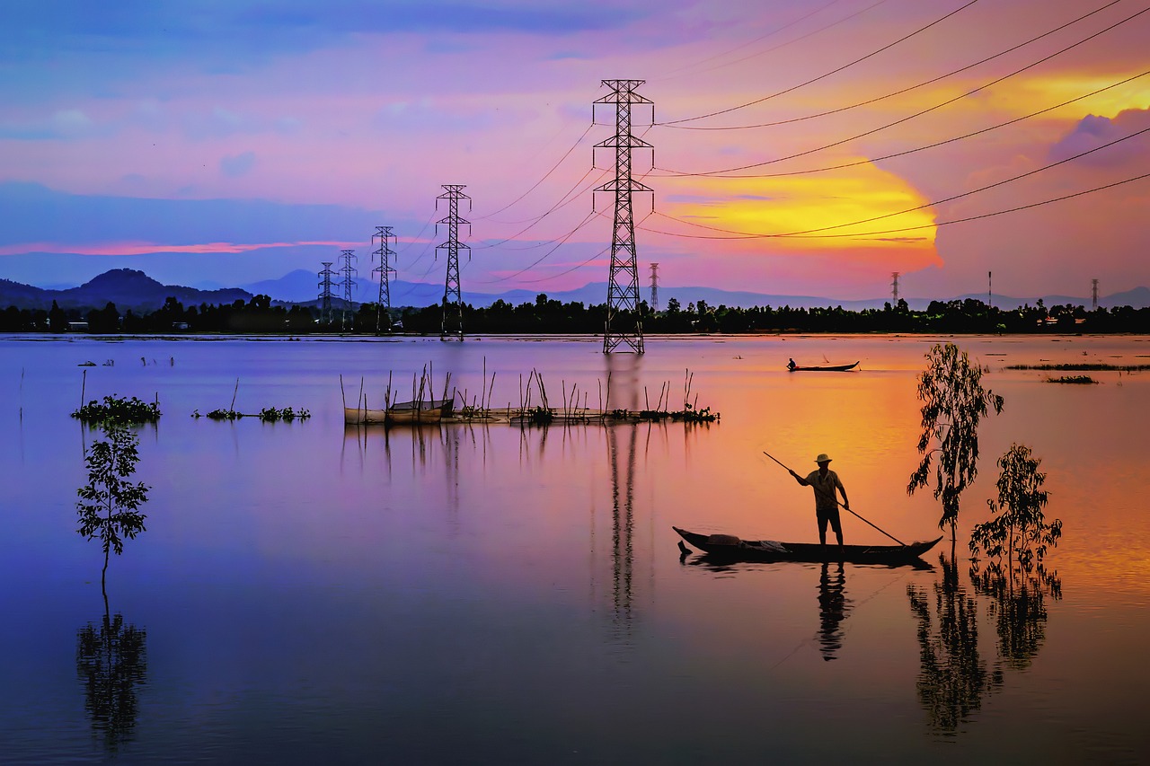 lake, sunset, energy-6481492.jpg